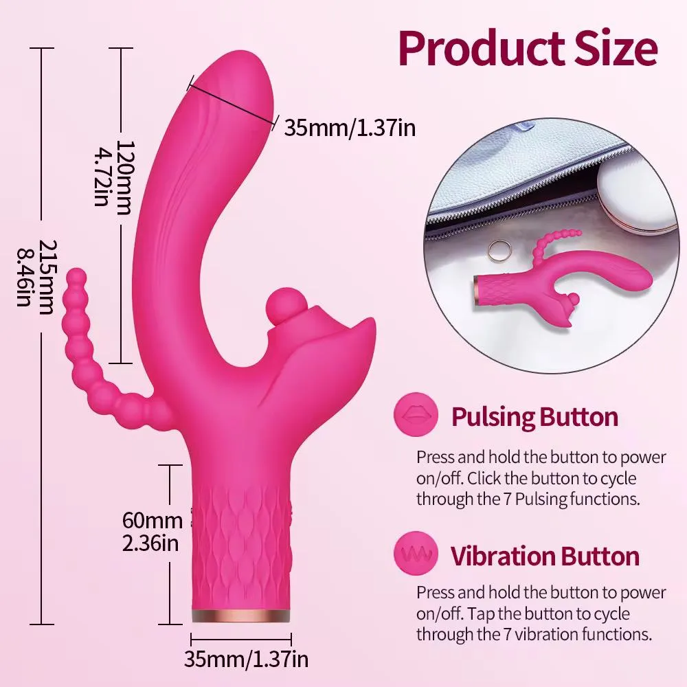 دیلدو فانتزی سه کاره - 3